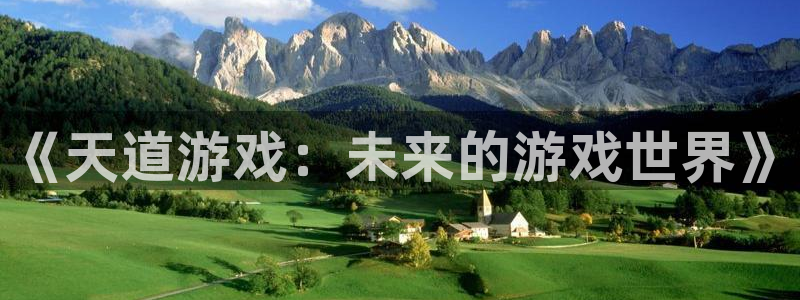 辉达娱乐娱乐：《天道游戏：未来的游戏世界》